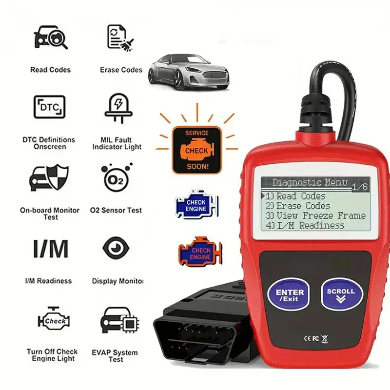 Car Fault Diagnosis Instrument Code Reader