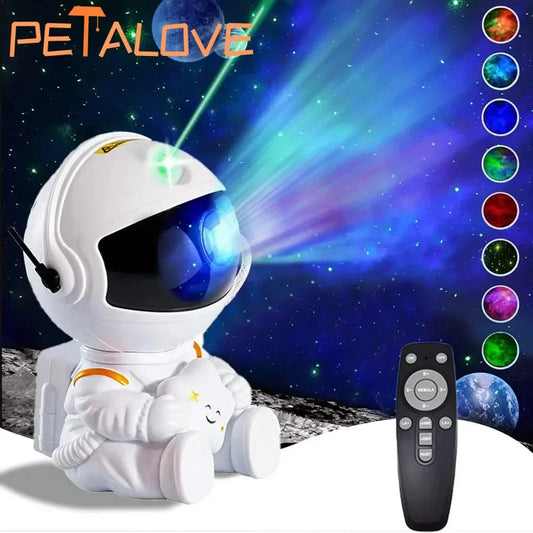 Astronaut Star Projector Galaxy Night Light Space Projector