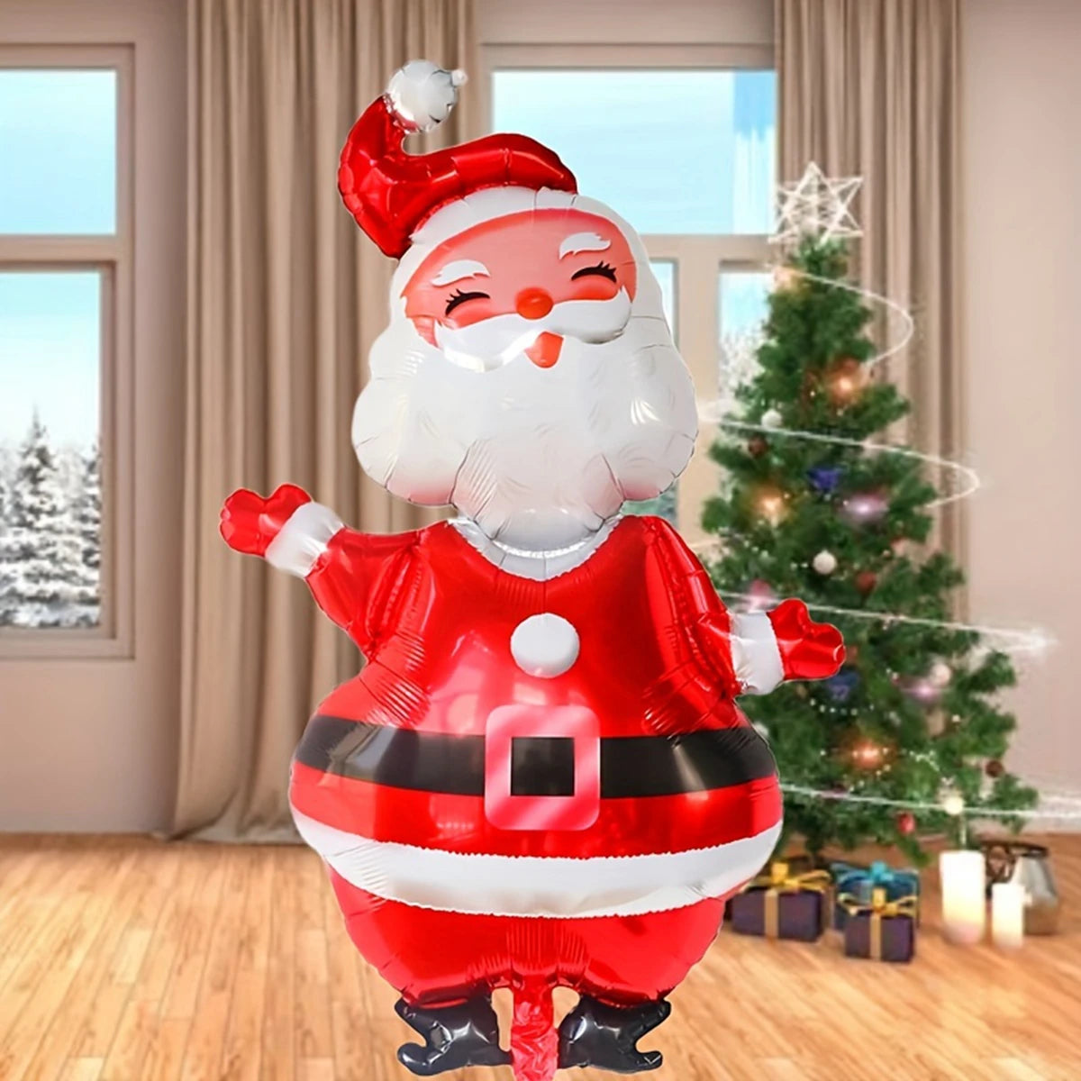 Christmas Balloon Large Santa Claus