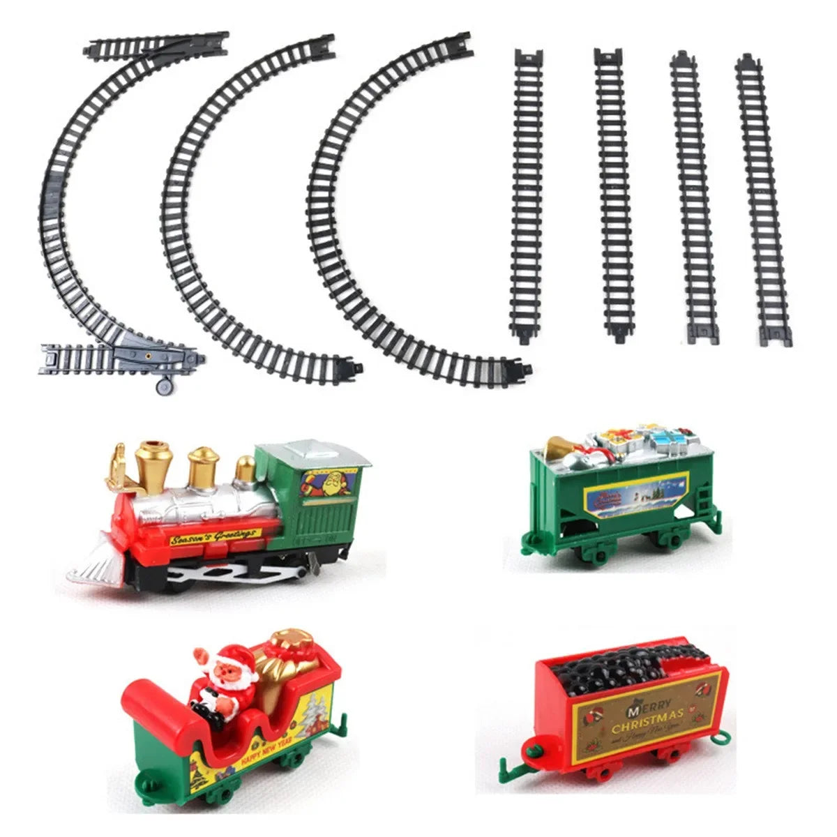 Christmas Realistic Electric Train Set