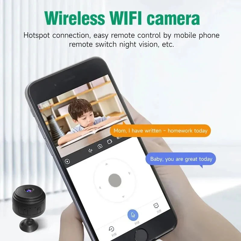 WiFi Mini Camera Recorder Security