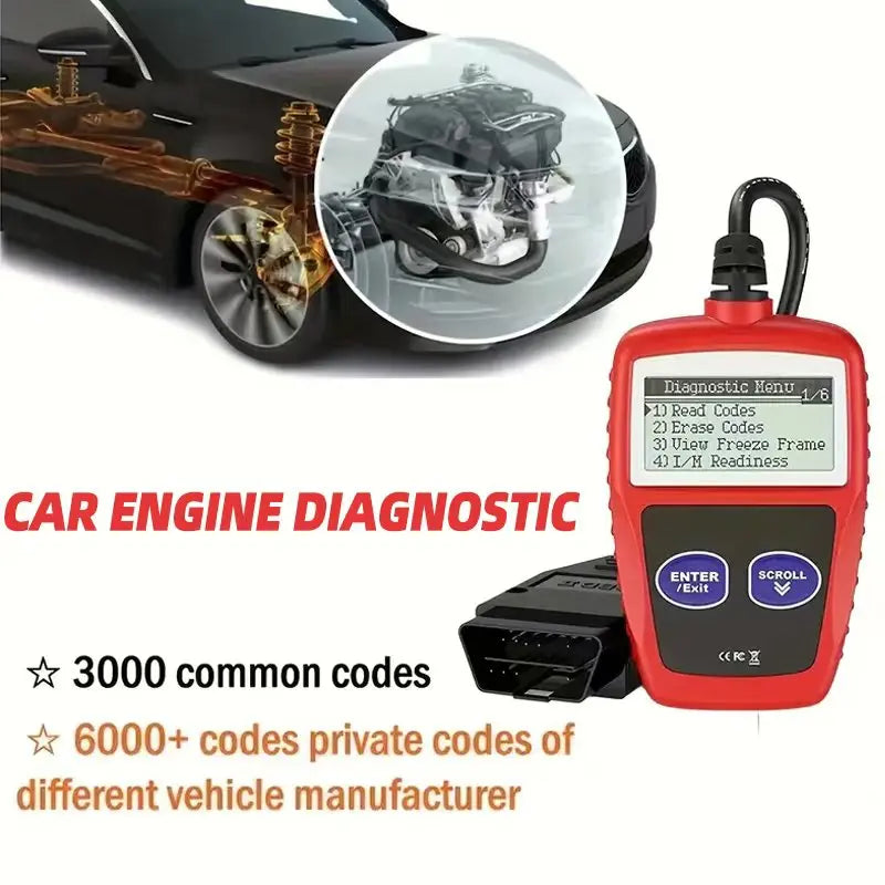 Car Fault Diagnosis Instrument Code Reader